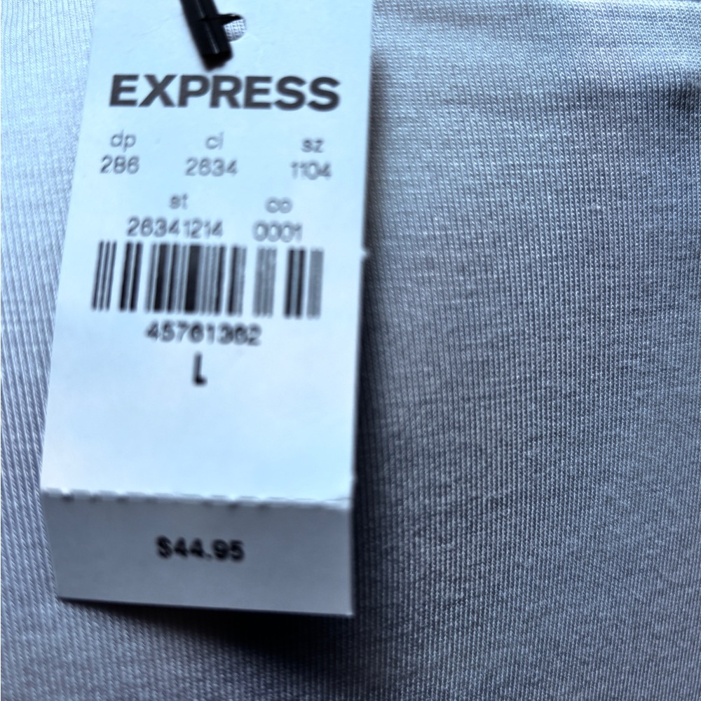 Express White Wrap Blouse with Dolman Sleeves NWT - Picture 5 of 5